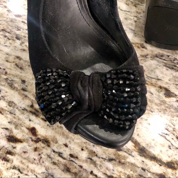 Jessica Simpson black heels - Picture 5 of 9